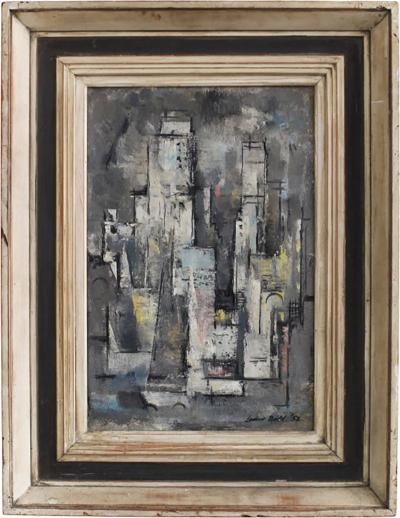  William Lamar Dodd Lamar Dodd Oil on canvas 1952