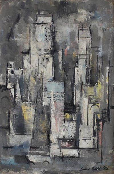  William Lamar Dodd Lamar Dodd Oil on canvas 1952