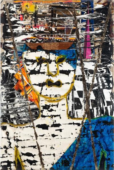  William Reid Stowe Two Self Portraits as Hay Men with Torn Sails from the Voyage 1985 2019