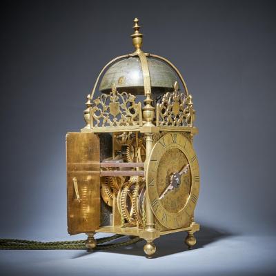  William Sellwood 17th Century First Period Lantern Clock by William Sellwood Original Balance