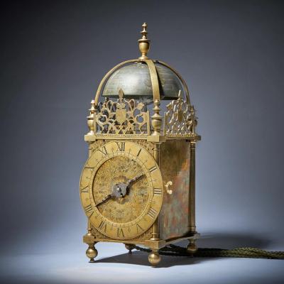  William Sellwood 17th Century First Period Lantern Clock by William Sellwood Original Balance
