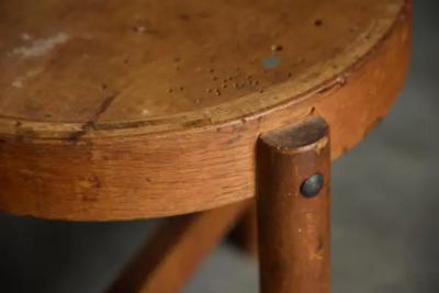  Wim Den Boon One off Prototype Stool by Johan Rutjes Wim den Boon Netherlands 1958