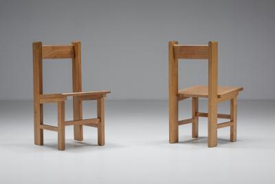  Wim Den Boon Wim Den Boon Dutch Modernism Dining Chairs 1950s