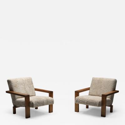  Wim Den Boon Wim Den Boon Hein Stolle Armchairs 1950s