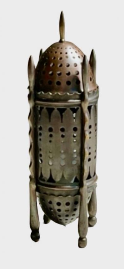  Winkelman Van der Bijl Amsterdam School of Design Metal Cut Out Table Lamp Winkelman Van der Bijl