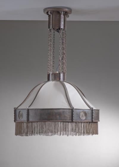  Winkelman Van der Bijl Hammered copper Winkelman pendant