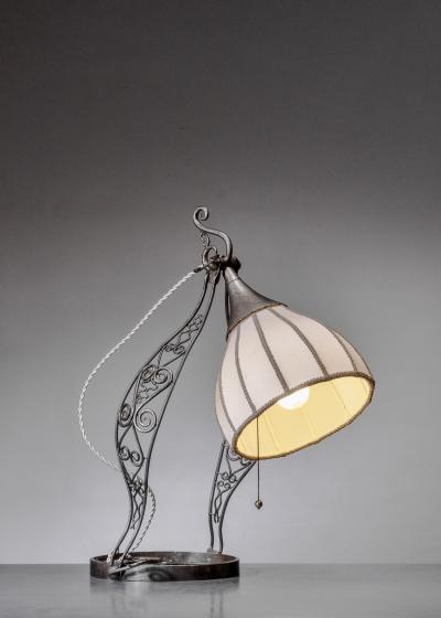  Winkelman Van der Bijl Winkelman van der Bijl Amsterdam School table lamp