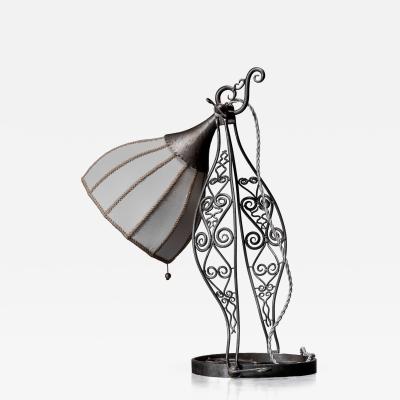  Winkelman Van der Bijl Winkelman van der Bijl Amsterdam School table lamp