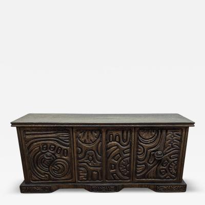  Witco Brutalist Credenza Sideboard William Westenhaver Witco