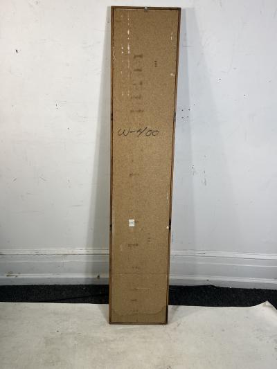  Witco MID CENTURY POLYNESIAN WOMAN CARVED WOOD PLAQUE BY WITCO