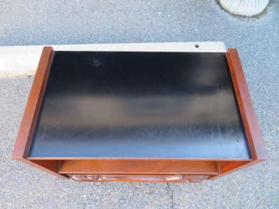  Witco Wonderful Pair of Witco Oceanic Sculptural Nightstand by Pulaski