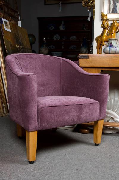  Wittmann PAIR OF JOSEF HOFFMANN WIENER WERKSTATTE STYLE ARMCHAIRS BY WITTMANN AUSTRIA