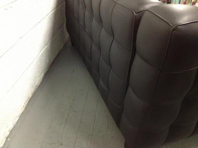  Wittmann Wittmann Kubus Sofa by Josef Hoffmann Labeled