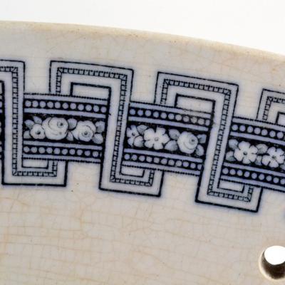  Wood Baggaley Porcelain Mezzanine AKA Meat Strainer Drainer Lucerne 