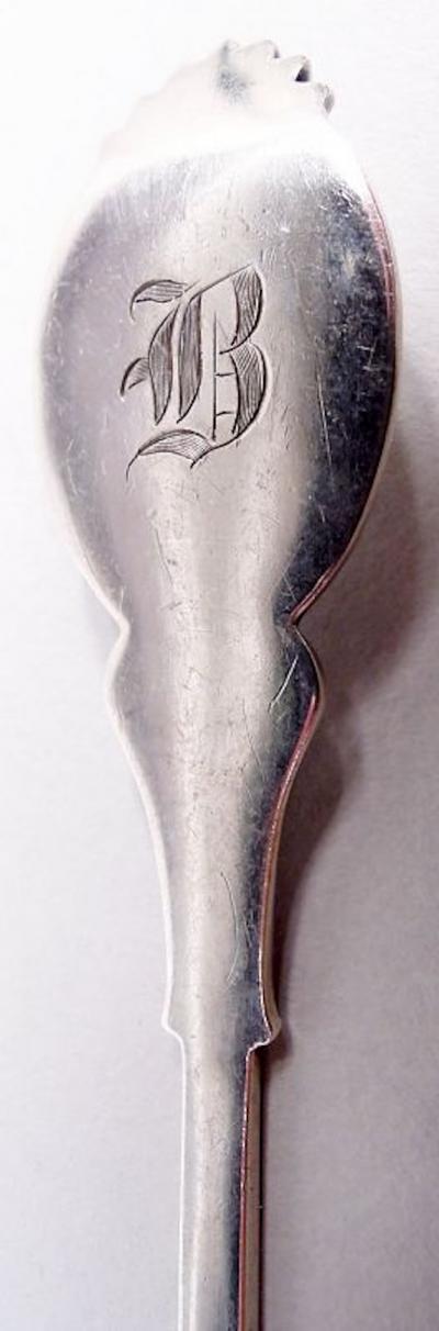  Wood Hughes Wood Hughes New York Medallion Diana Coin Silver Teaspoons