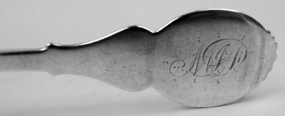  Wood Hughes Wood Hughes New York Medallion Diana Coin Silver Teaspoons