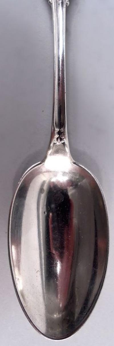  Wood Hughes Wood Hughes New York Medallion Diana Coin Silver Teaspoons