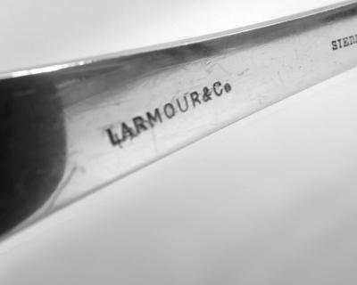  Wood Hughes Wood Hughes New York Medallion Diana Sterling Silver Soup Ladle