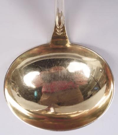  Wood Hughes Wood Hughes New York Medallion Diana Sterling Silver Soup Ladle