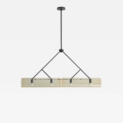  Workshop APD x Arteriors BEND LINEAR CHANDELIER