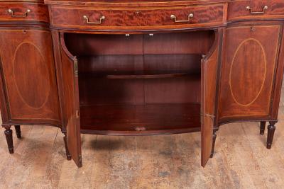  Wright and Mansfield Narrow Adam Style Cabinet by Wright and Mansfield