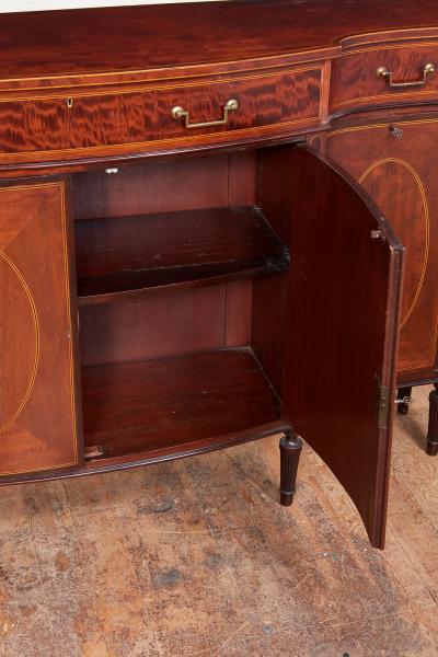  Wright and Mansfield Narrow Adam Style Cabinet by Wright and Mansfield