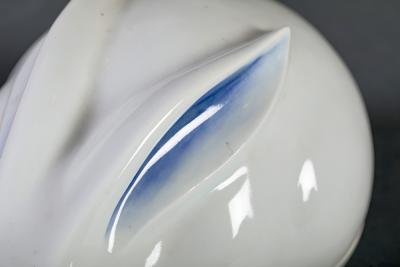  Yaichi White Rabbit Porcelain Container