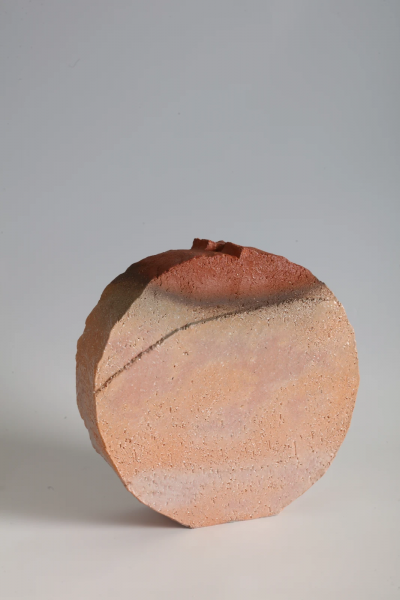  Yamato Yasuo Hagi Ware Flask ca 1988