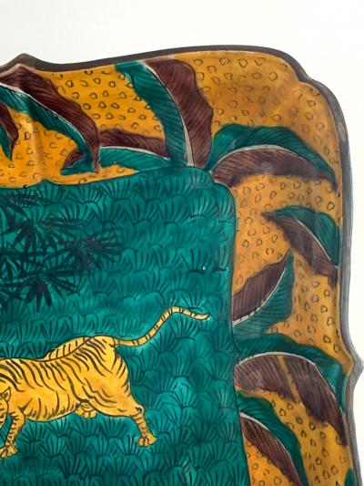  Yoshidaya Japanese Yoshidaya Saiko Kutani Ceramic Dish