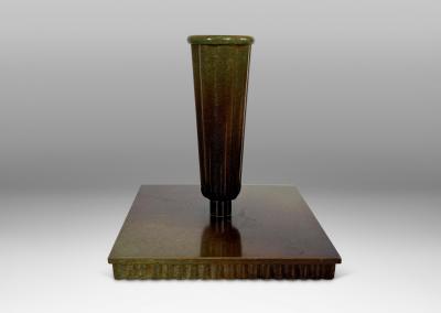  Ystad Brons Pair of Candleholders by Ystad Brons