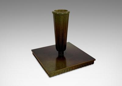  Ystad Brons Pair of Candleholders by Ystad Brons