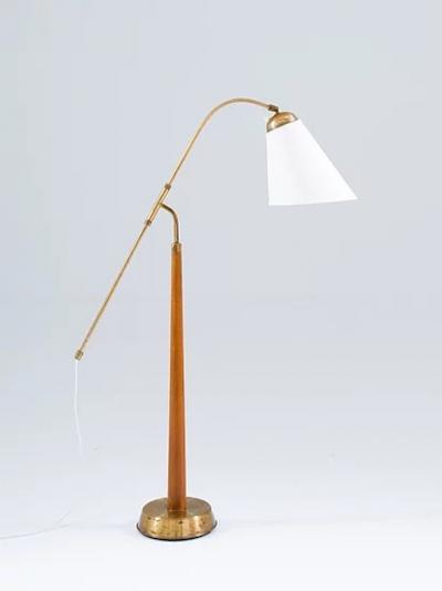  Ystad Metall Midcentury Floor Lamp by Ystad Metall 1940s Sweden