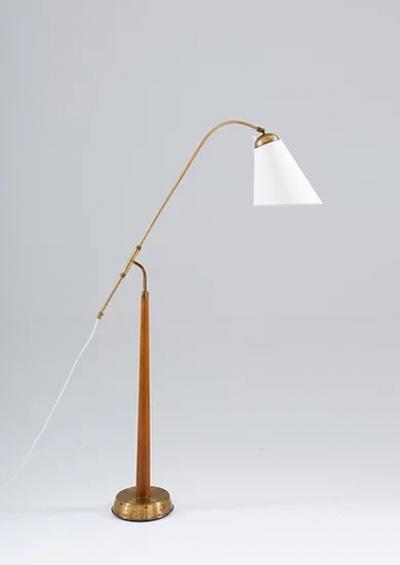  Ystad Metall Midcentury Floor Lamp by Ystad Metall 1940s Sweden