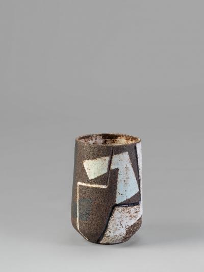  Zaalberg Zaalberg Holland glazed stoneware vase 1950s