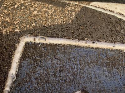  Zaalberg Zaalberg Holland glazed stoneware vase 1950s