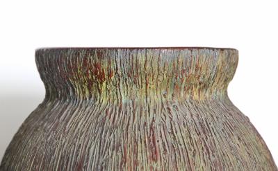  Zaccagnini Large Scale Textured Vase by Zaccagnini