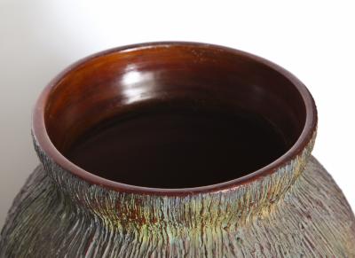  Zaccagnini Large Scale Textured Vase by Zaccagnini