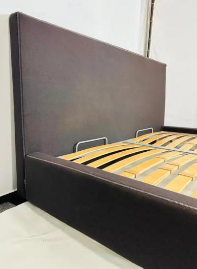  Zanotta Nirvana King Size Bed by Emaf Progetti for Zanotta Made in italy 