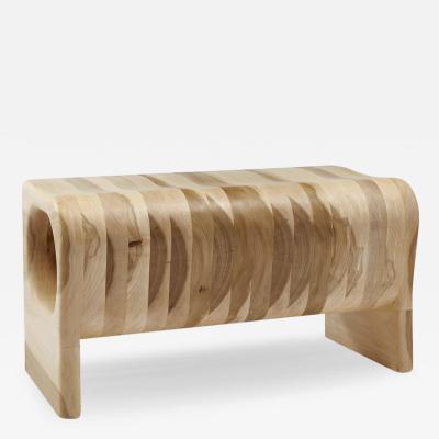  Zelonky Studios Laminated Freeform Entry Hall Bench