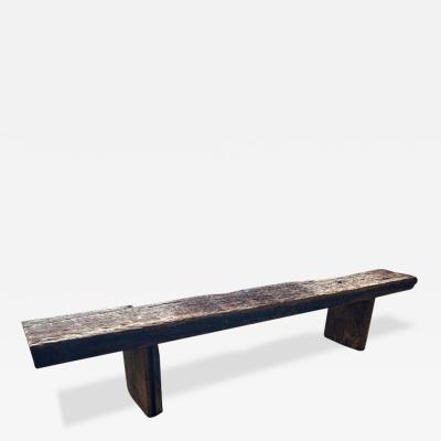  Zelonky Studios Rustic Hardwood Bench
