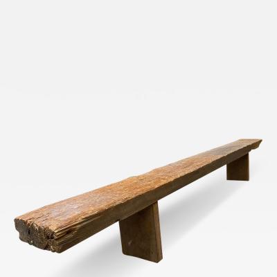  Zelonky Studios Rustic Reclaimed Hardwood Bench