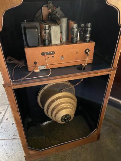  Zenith Electronics 1938 Zenith Model 12S265 Restored Bluetooth Radio Art Deco