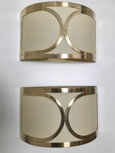  ZeroQuattro Set of Seven 1970s Wall Lights by Zeroquattro