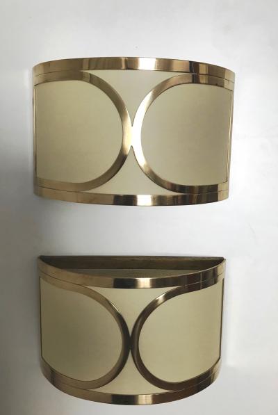 ZeroQuattro Set of Seven 1970s Wall Lights by Zeroquattro