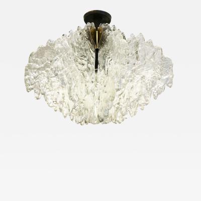  ZeroQuattro Textured Glass Ceiling Light by ZeroQuattro