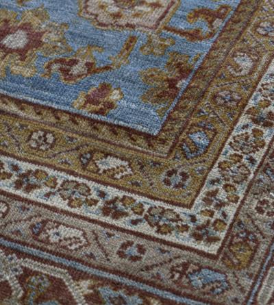  Ziegler Company Antique Handwoven Wool Ziegler Sultanabad Rug