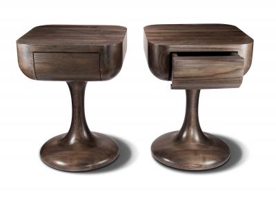  Zimmerman Workshop Ottra Sculptural Nightstand