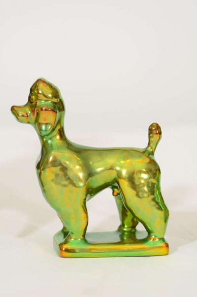  Zsolnay Trio of Zsolnay Iridescent Figures