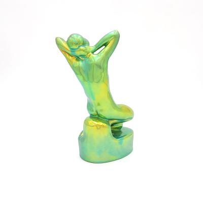  Zsolnay Zsolnay Art Deco Nude Hungary circa 1920