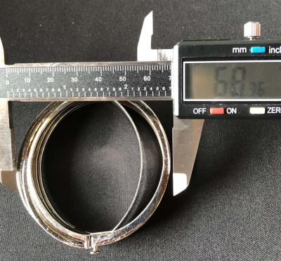  de Grisogono Allegra de Grisogono Style White and Colored Black Diamond Bangle 14 Karat